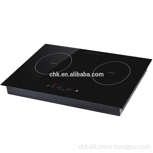Double burner induction cooker with CE GS Certificate